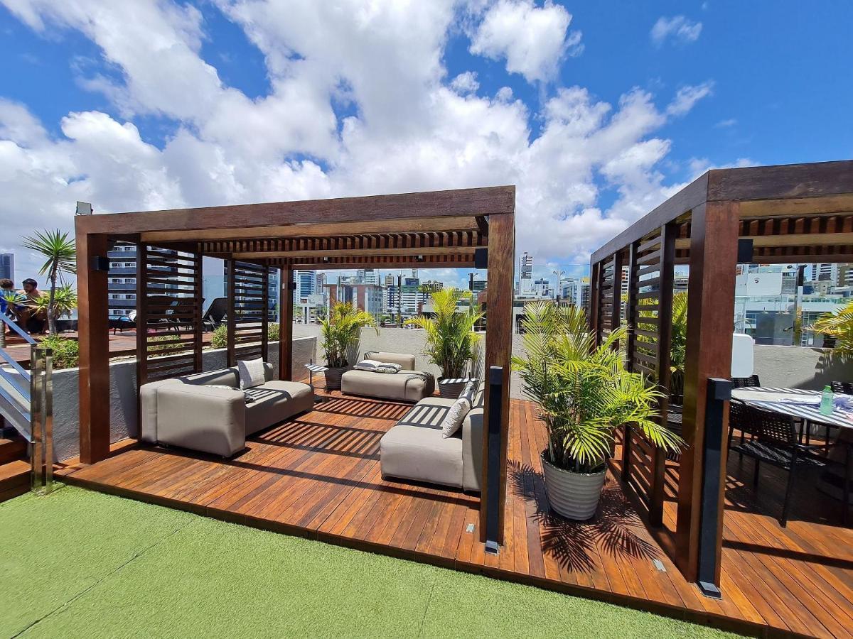 Studio Miramar Confort Praia Apartment โจเอาเปสโซอา ภายนอก รูปภาพ